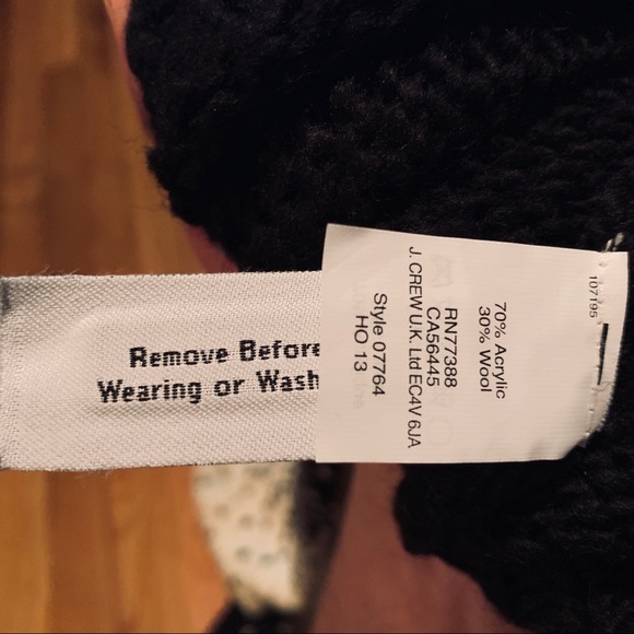 BLACK AND WHITE WOMENS MADEWELL SWEATER LARGE! - Picture 7 of 7